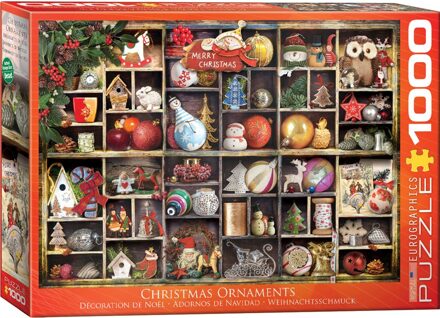 puzzel Christmas Ornaments - 1000 stukjes