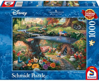 puzzel Disney Alice in Wonderland 37 cm 1000 stukjes
