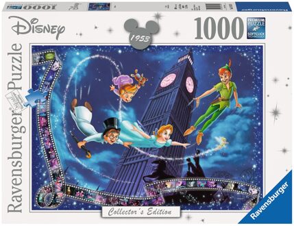 puzzel Disney Peter Pan - Legpuzzel - 1000 stukjes Multikleur