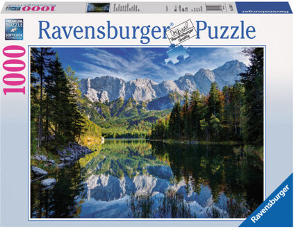 puzzel Ebisee met Wettersteingebergte en Zugspitze - 1000 stukjes