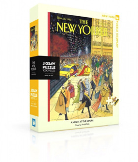 Puzzel Een Nacht in de Opera - 1000 stukjes multicolor