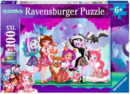 puzzel Enchantimals friends forever - Legpuzzel - 100 stukjes
