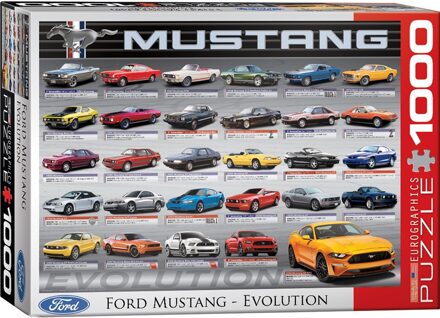 puzzel Ford Mustang Evolution - 1000 stukjes