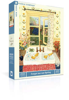 Puzzel Forget-me-not Spring - 1000 stukjes multicolor