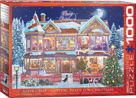 puzzel Getting Ready Christmas - 1000 stukjes