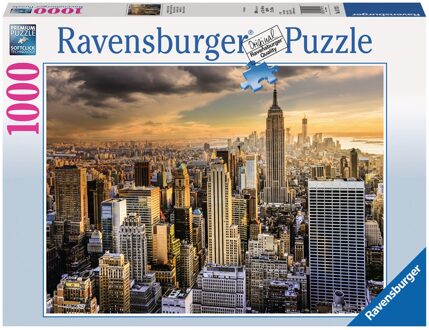 puzzel grand New York - 1000 stukjes Multikleur