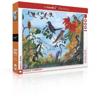 Puzzel Herfstpad - 1000 stukjes multicolor