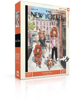 Puzzel Hond Ontmoet Hond - 1000 stuks multicolor