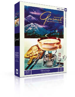 Puzzel Kaasfondue - 500 stukjes multicolor