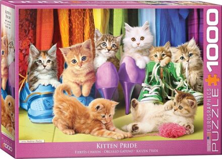 puzzel Kitten Footware - 1000 stukjes