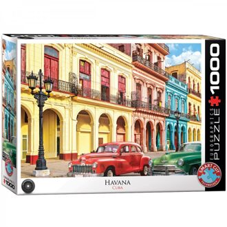 Puzzel La Havana Cuba - 1000 stukjes