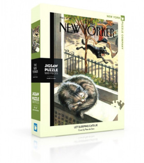 Puzzel Laat Slapende Katten Liggen - 500 stukjes multicolor