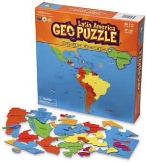 Puzzel Latin America 50 stukken engelstalig 483x406 mm