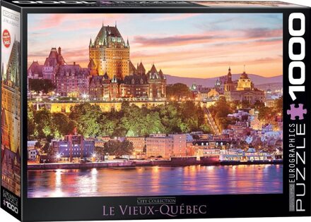 puzzel Le Vieux Quebec - 1000 stukjes
