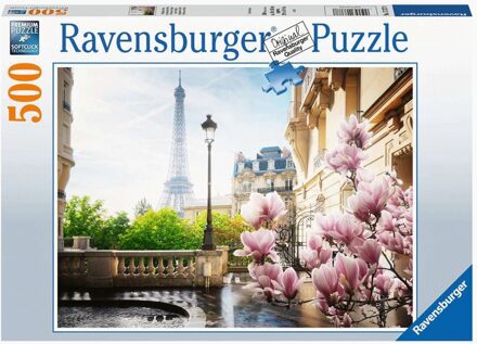 puzzel lente in parijs 500 stukjes (6133778)