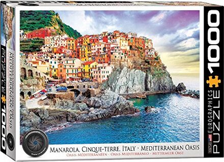 puzzel Manarola Cinque - Terre Italy - 1000 stukjes