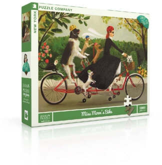 Puzzel Miss Moon's Bike - 1000 stukjes multicolor