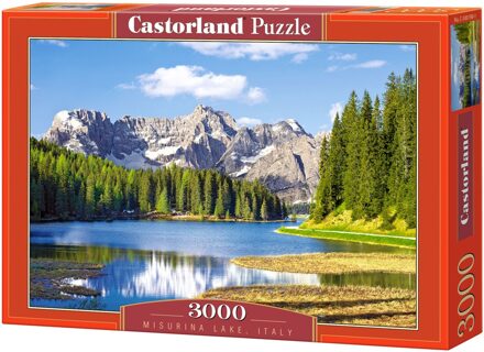 puzzel Misurina Lake in Italië - 3000 stukjes
