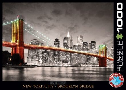 puzzel New York City Brooklyn Bridge - 1000 stukjes