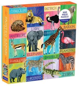 puzzel painted safari 500 stukjes