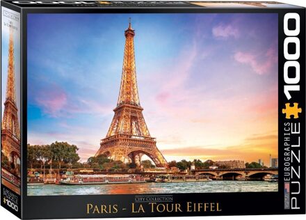 puzzel Paris La Tour Eiffel - 1000 stukjes