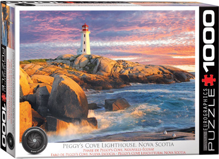 puzzel Peggy's Cove Lighthouse, Nova Scotia - 1000 stukjes