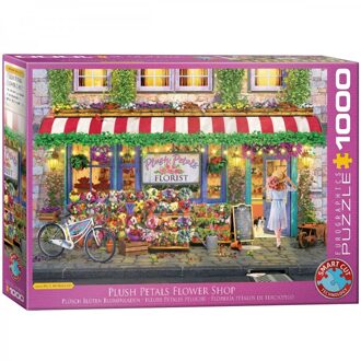 puzzel Plush Petals Flower Shop - Paul Normand - 1000 stukjes