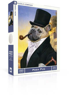 Puzzel Posh Pug - 500 stukjes