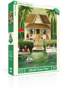 Puzzel Prachtig Zomerhuis - 500 stukjes multicolor