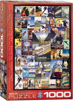 puzzel Railroad Adventures - 1000 stukjes