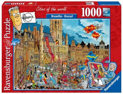 Puzzel Ravensburger Fleroux Brussel 1000 stukjes