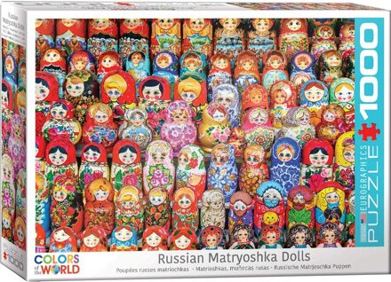 puzzel Russian Matryoshkas Dolls - 1000 stukjes