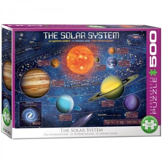 puzzel Solar System Puzzle - 500 stukjes