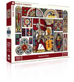 Puzzel Stained Glass - 1000 pieces multicolor