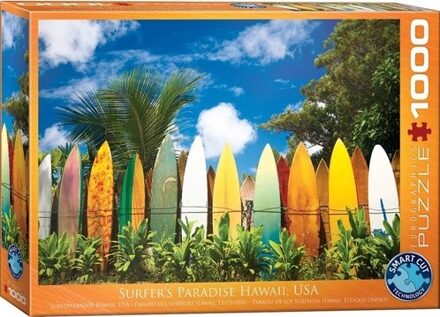 puzzel Surfer's Paradise Hawaii - 1000 stukjes