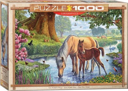 puzzel The Fell Ponies - Steve Crisp - 1000 stukjes