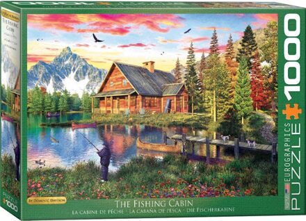 puzzel The Fishing Cabin - Dominic Davison - 1000 stukjes