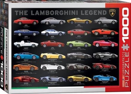 puzzel The Lamborghini Legend - 1000 stukjes