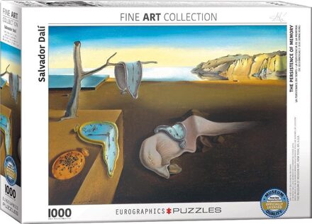 puzzel The Persistence of memo - Salvador Dali - 1000 stukjes