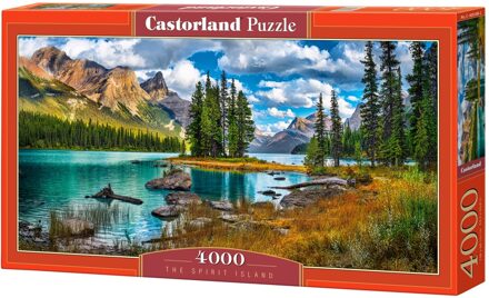 puzzel The spirit Island - 4000 stukjes Rood