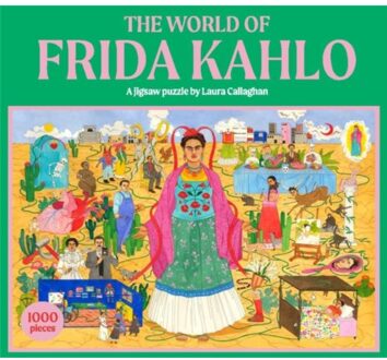 puzzel the world of frida kahlo 1000 stukjes