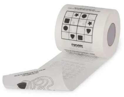 puzzel toilet papier