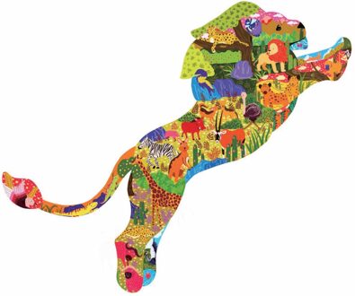 Puzzel Unieke Vorm Stukken Dier Vormige Cadeau Voor Volwassenen En Kinderen Puzzels 50 Stuks Pre-School Magination Intellectuele Educatief B