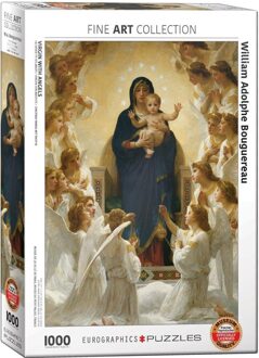 puzzel Virgin with Angels - 1000 stukjes
