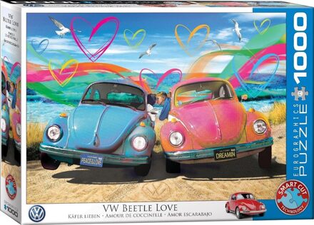 puzzel VW Beetle Love - Parker Greenfield - 1000 stukjes