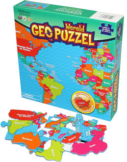 Puzzel Wereld - 68 Stukjes