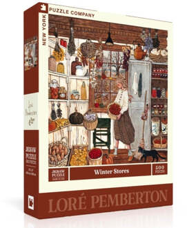 Puzzel Winter Stores - 500 pieces