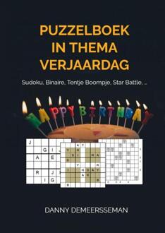 Puzzelboek in thema Verjaardag -  Danny Demeersseman (ISBN: 9789403678405)