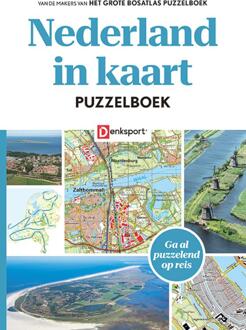 Puzzelboek Nederland in kaart | Denksport