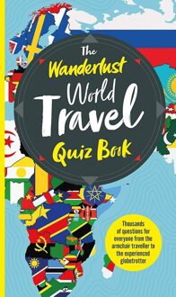 Puzzelboek The Wanderlust World Travel Quiz Book | Welbeck